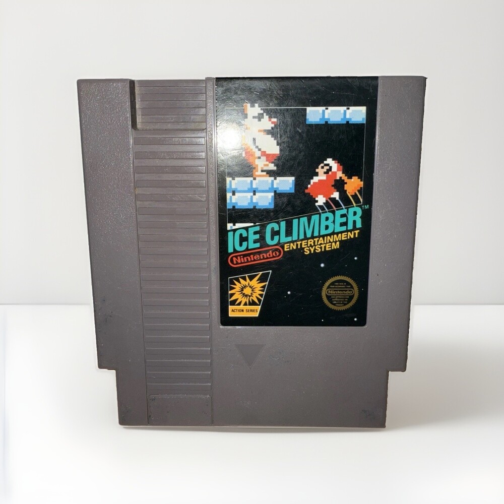 Nintendo NES 5 Screw Ice Climber (Cleaned, Tested & Working)